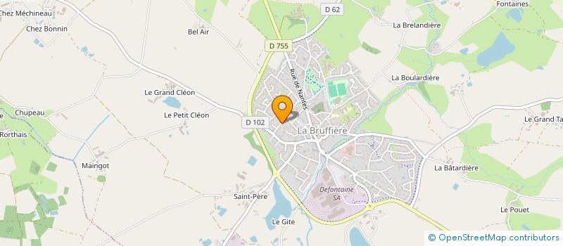 localisation de l'entreprise SOLUM'IN à LA BRUFFIERE