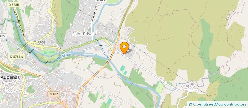 localisation de l'entreprise SOLUMA  SAINT-PRIVAT