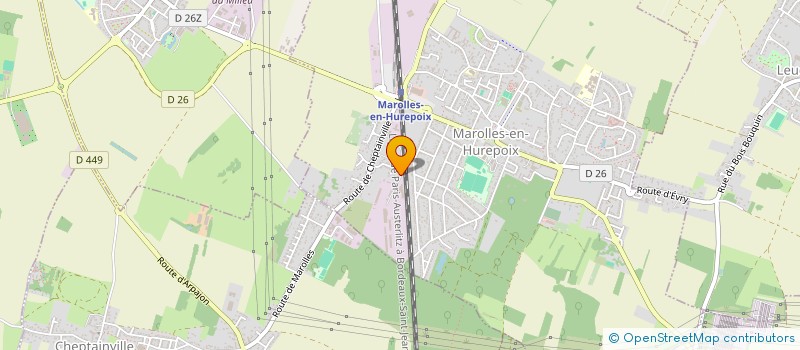 localisation de l'entreprise SOLUMAT  MAROLLES-EN-HUREPOIX