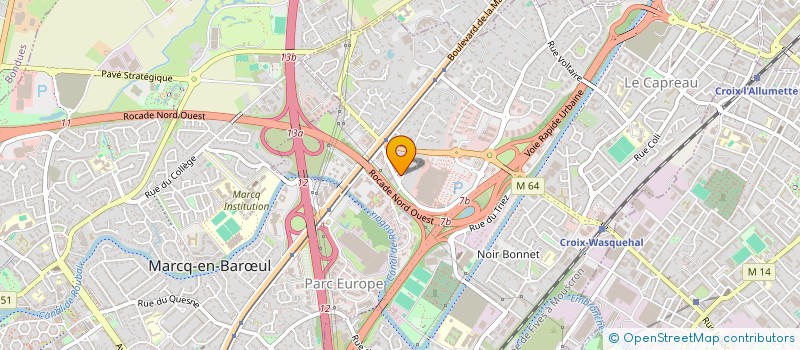 localisation de l'entreprise SOLUNASTAR  WASQUEHAL