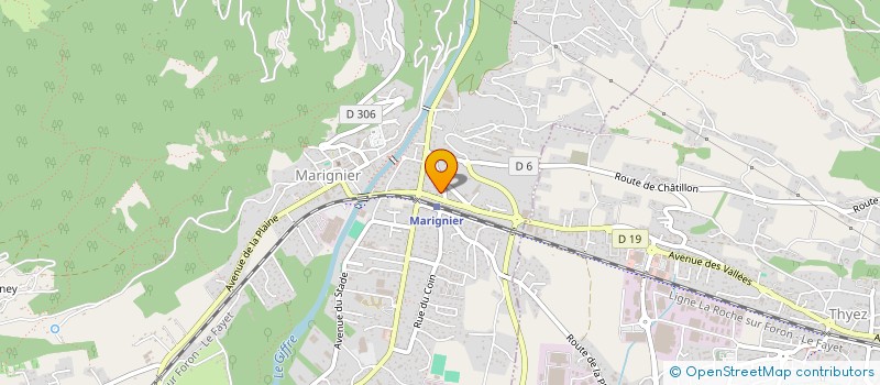 localisation de l'entreprise SOLUNE  MARIGNIER