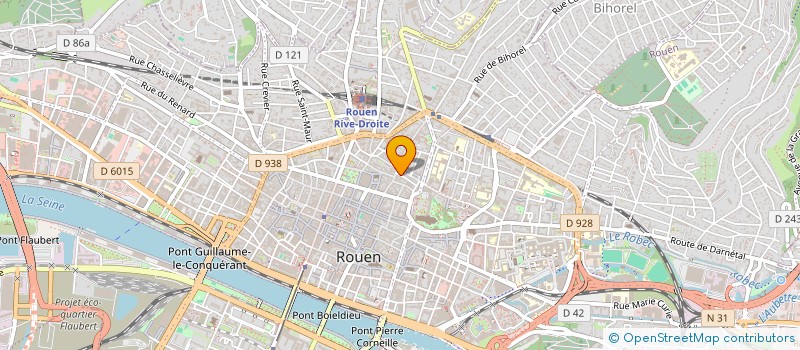 localisation de l'entreprise SOLUNERGIE à ROUEN