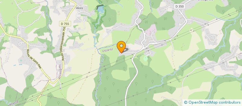 localisation de l'entreprise SOLUPAC à USTARITZ