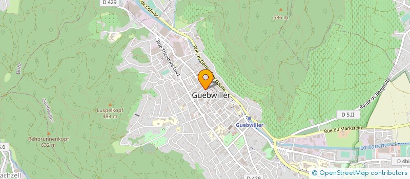 localisation de l'entreprise SOLUPHONE SAS  ISSENHEIM