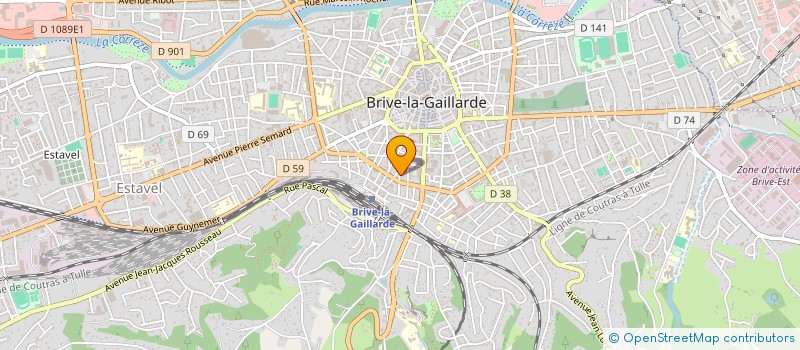 localisation de l'entreprise SOLUPIA  BRIVE-LA-GAILLARDE