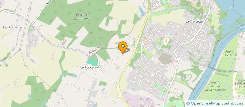 localisation de l'entreprise SOLUPRESTA  BOUCHEMAINE