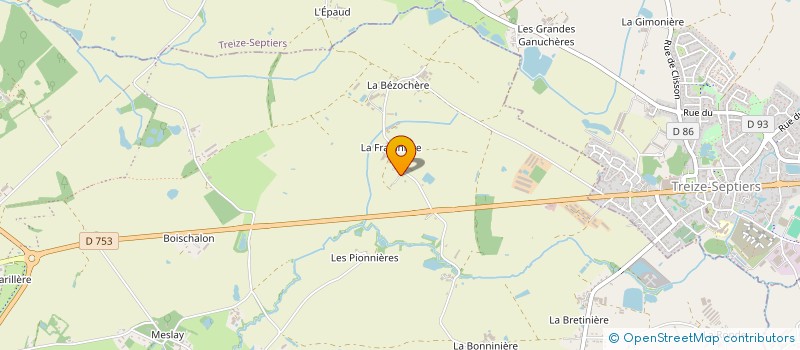 localisation de l'entreprise SOLUREM à MONTAIGU-VENDEE