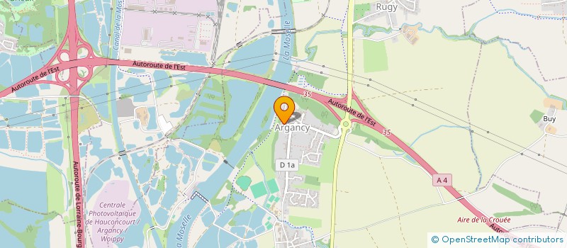 localisation de l'entreprise SOLURENOV  ARGANCY