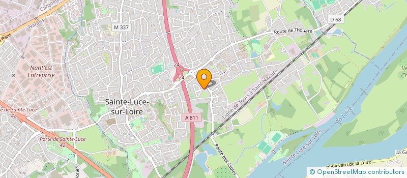 localisation de l'entreprise SOLURIEL  VALLET