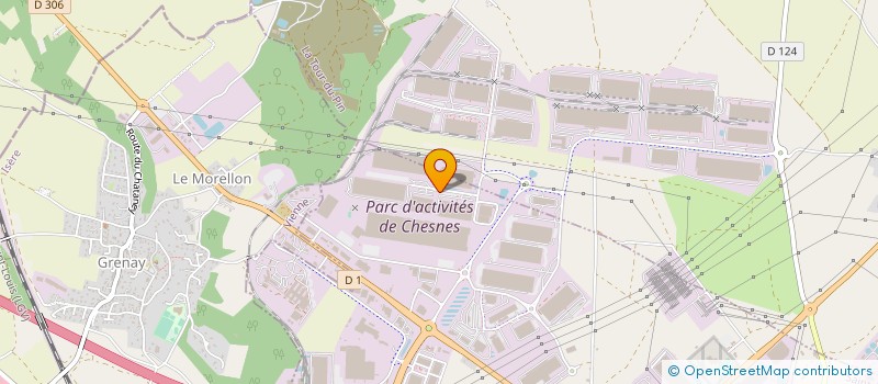 localisation de l'entreprise SOLUROAD LOGISTIQUE à SAINT-QUENTIN-FALLAVIER