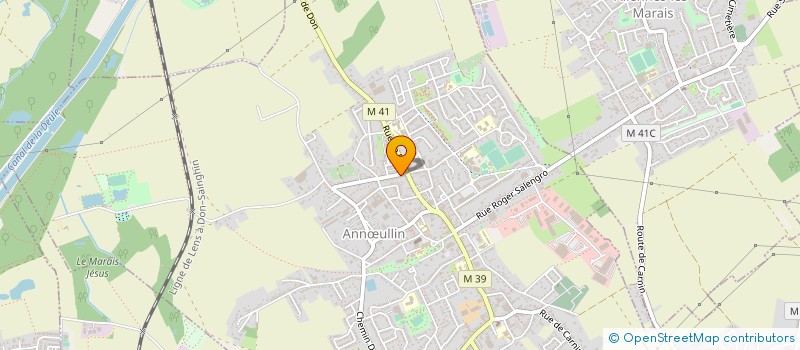 localisation de l'entreprise SOLUS ENERGIES  ANNULLIN