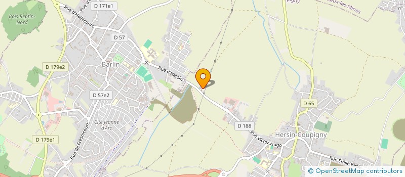 localisation de l'entreprise SOLUS IMMO  HERSIN-COUPIGNY