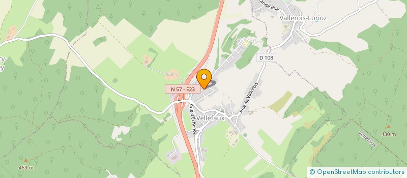 localisation de l'entreprise SOLUS SARL à VELLEFAUX