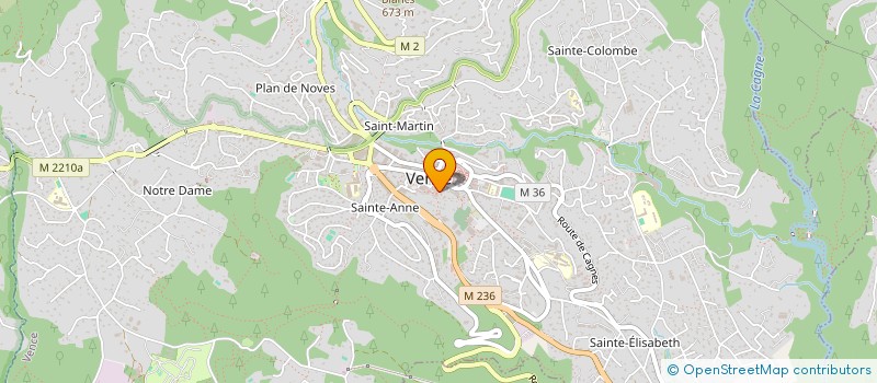 localisation de l'entreprise SOLUS3 à VENCE