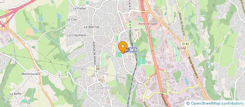 localisation de l'entreprise SOLUSE PERFORMANCE  DARDILLY