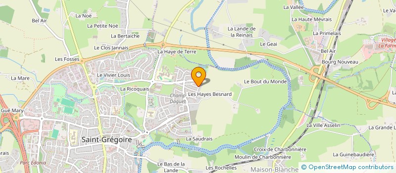 localisation de l'entreprise SOLUSEAL  SAINT-GREGOIRE