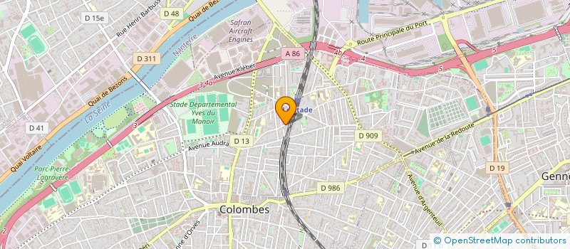 localisation de l'entreprise SOLUSMART à COLOMBES