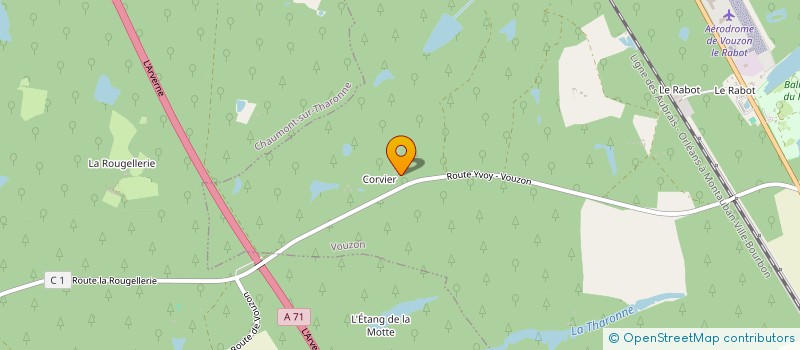 localisation de l'entreprise SOLUSTEM  VOUZON