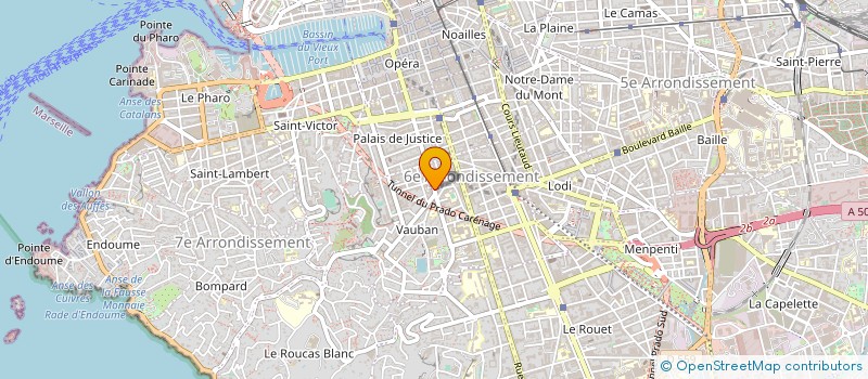 localisation de l'entreprise SOLUSTOCK à MARSEILLE
