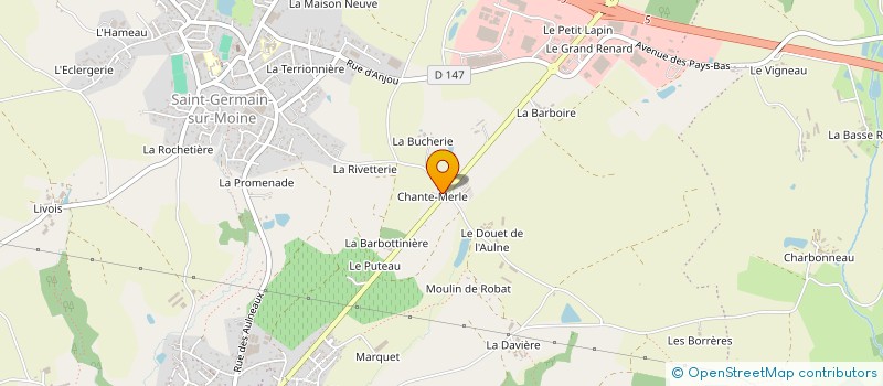 localisation de l'entreprise SOLUTA FORMATION  SEVREMOINE