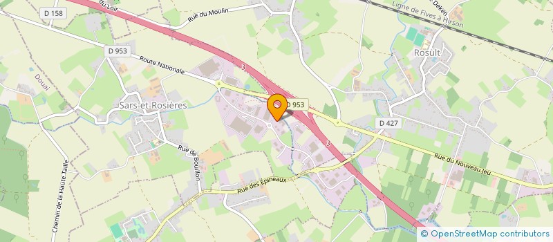 localisation de l'entreprise SOLUTEA à VILLENEUVE-D'ASCQ