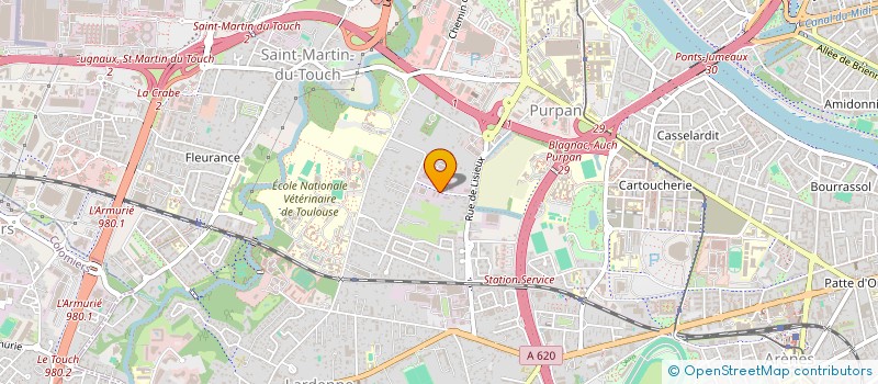 localisation de l'entreprise SOLUTEA PROTECTION SOCIALE à TOULOUSE