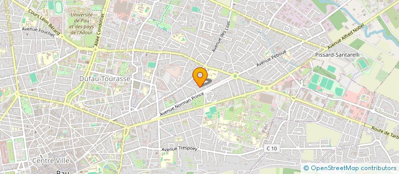 localisation de l'entreprise SOLUTECH à PAU