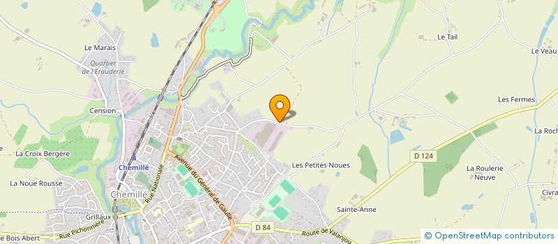 localisation de l'entreprise SOLUTECH ALU à CHEMILLE-EN-ANJOU