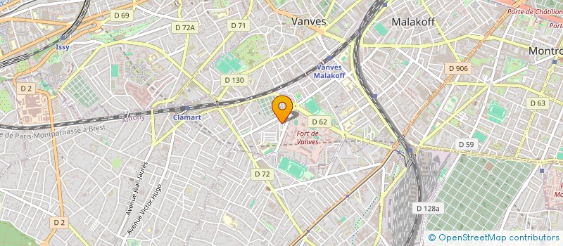 localisation de l'entreprise SOLUTECH-BTP  MALAKOFF