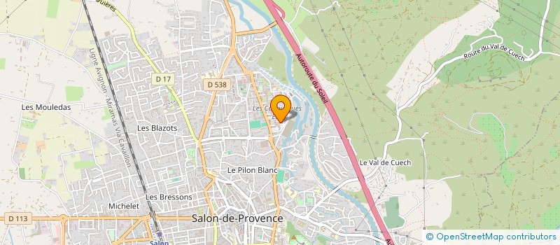 localisation de l'entreprise SOLUTECH FTTH à SALON-DE-PROVENCE
