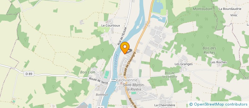 localisation de l'entreprise SOLUTECH PRO  VALDIVIENNE