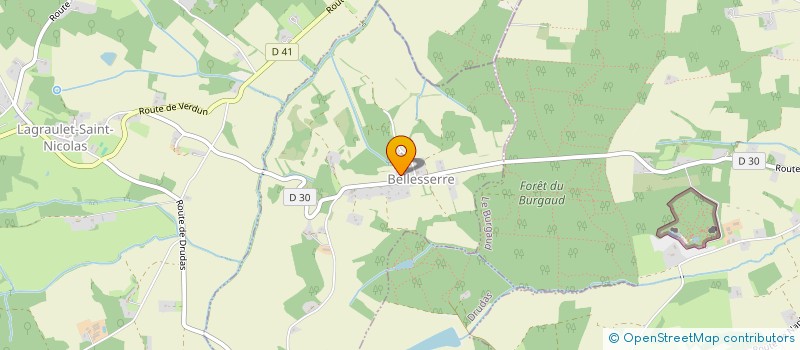 localisation de l'entreprise SOLUTECH RENOV  BELLESSERRE