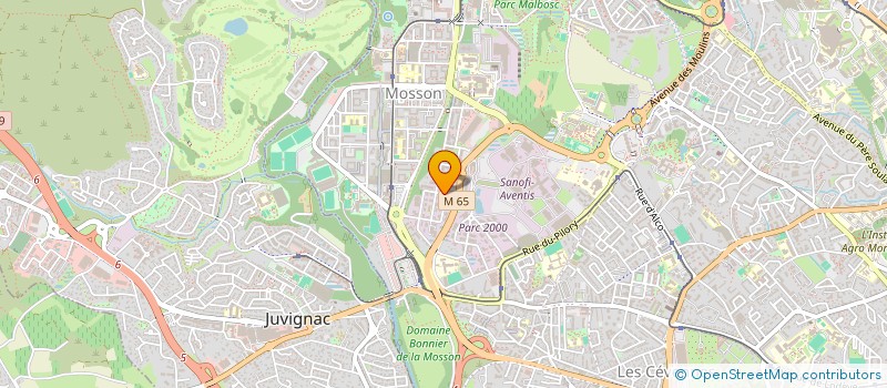 localisation de l'entreprise SOLUTECHS à MONTPELLIER