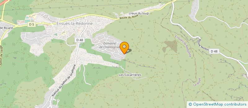 localisation de l'entreprise SOLUTEK à ENSUES-LA-REDONNE