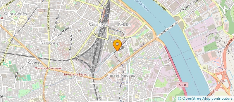 localisation de l'entreprise SOLUTEL PRO 33 à BORDEAUX