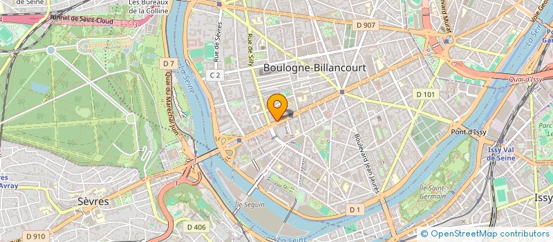 localisation de l'entreprise SOLUTIMO à BOULOGNE-BILLANCOURT