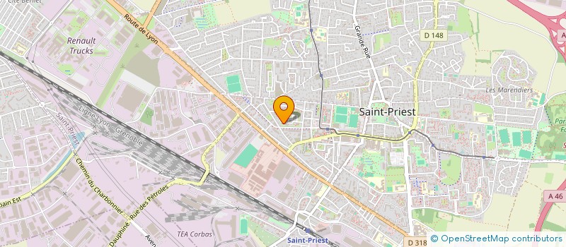 localisation de l'entreprise SOLUTION 99 EXPRESS  SAINT-PRIEST