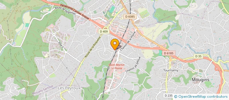 localisation de l'entreprise SOLUTION AD'QUATE à MOUGINS