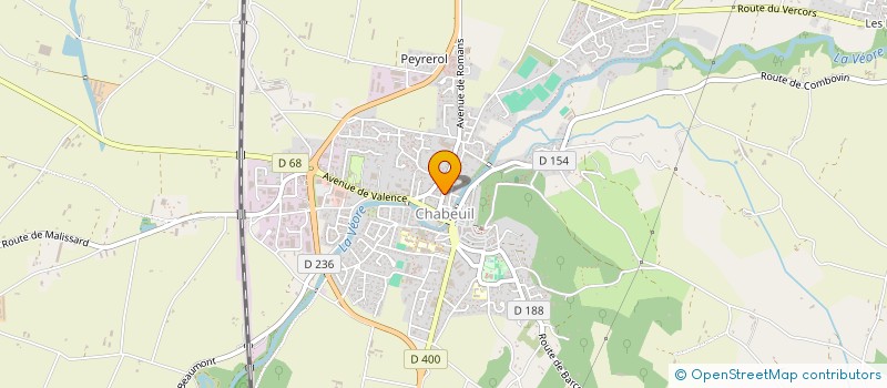 localisation de l'entreprise SOLUTION AFIVERTRICE ENVIRONNEMENT à CHABEUIL