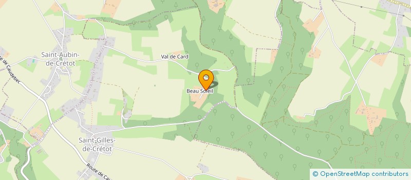 localisation de l'entreprise SOLUTION'AIR  SAINT-GILLES-DE-CRETOT