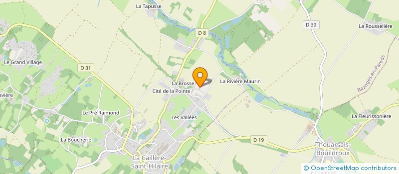 localisation de l'entreprise SOLUTION ANTOINE BEAUFOUR à LA CAILLERE-SAINT-HILAIRE