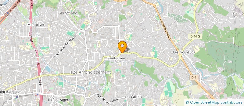 localisation de l'entreprise SOLUTION AUTO  MARSEILLE