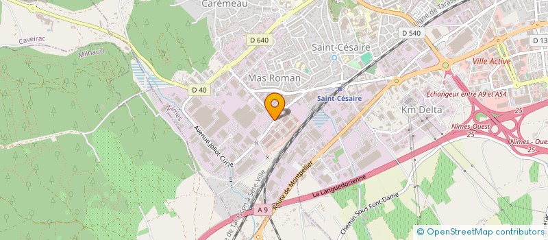 localisation de l'entreprise SOLUTION AUTO  NIMES