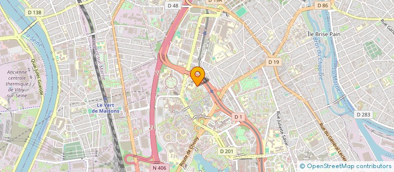 localisation de l'entreprise SOLUTION BATIMENT PRO à CRETEIL