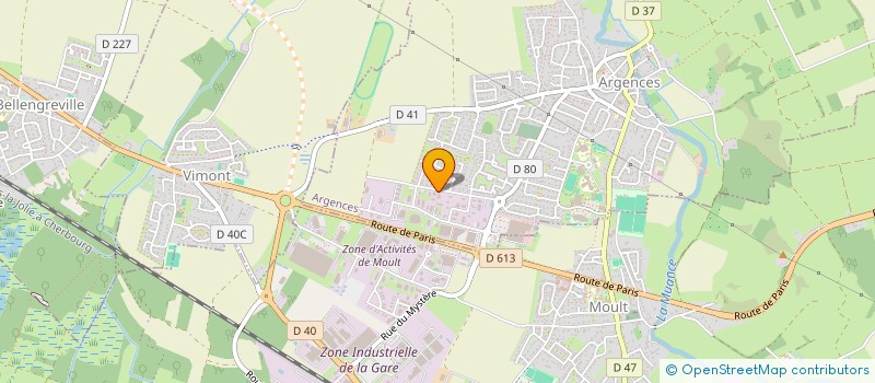 localisation de l'entreprise SOLUTION CHEF MOBILE  ARGENCES