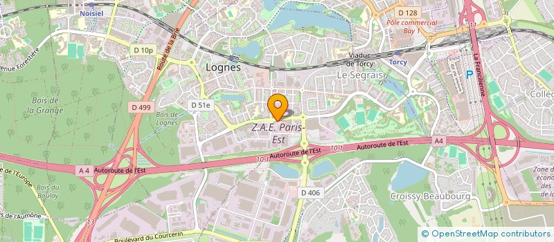 localisation de l'entreprise SOLUTION CONFORMITE BATIMENT à LOGNES