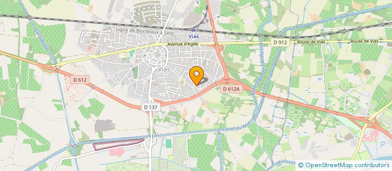 localisation de l'entreprise SOLUTION COOPERATIVE POUR L'EMPLOI : MELTING 31 à VIAS