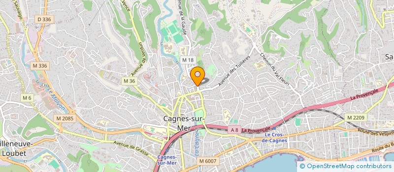 localisation de l'entreprise SOLUTION COURS à CAGNES-SUR-MER