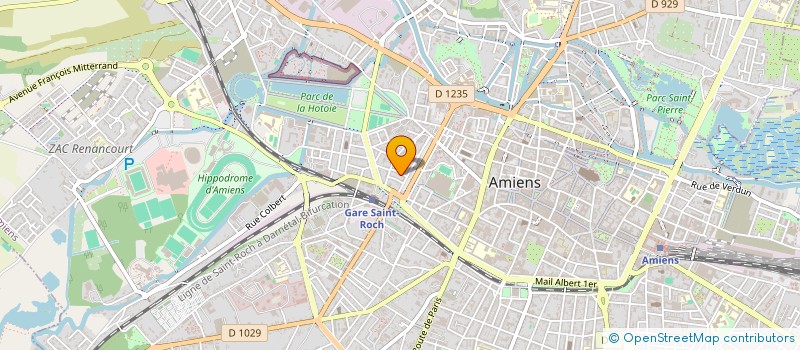 localisation de l'entreprise SOLUTION CSE  AMIENS