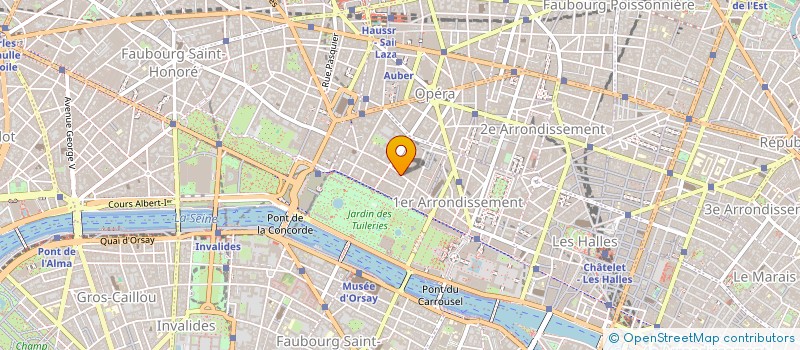 localisation de l'entreprise SOLUTION DE RESEAU NETWORK à PARIS